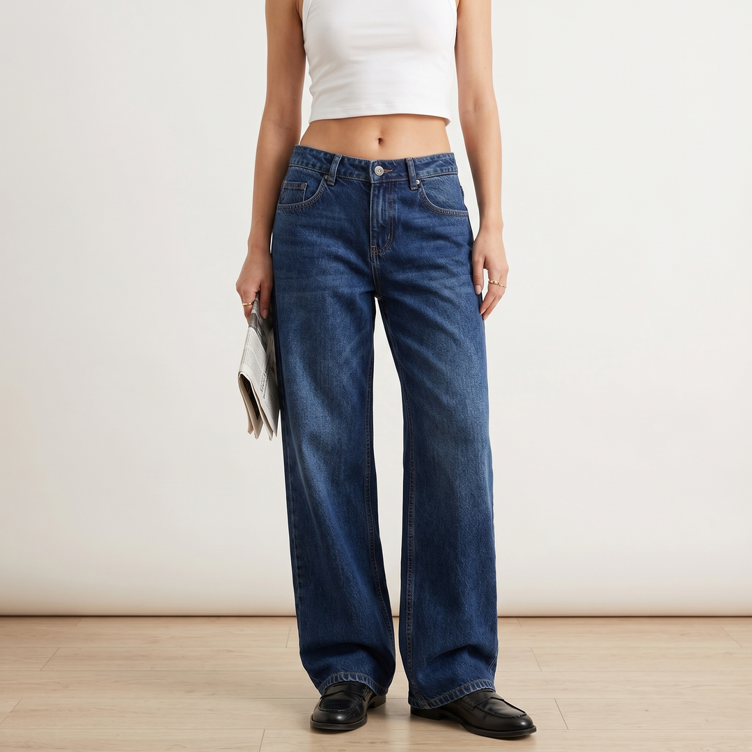 Harlow Wide Leg Jeans